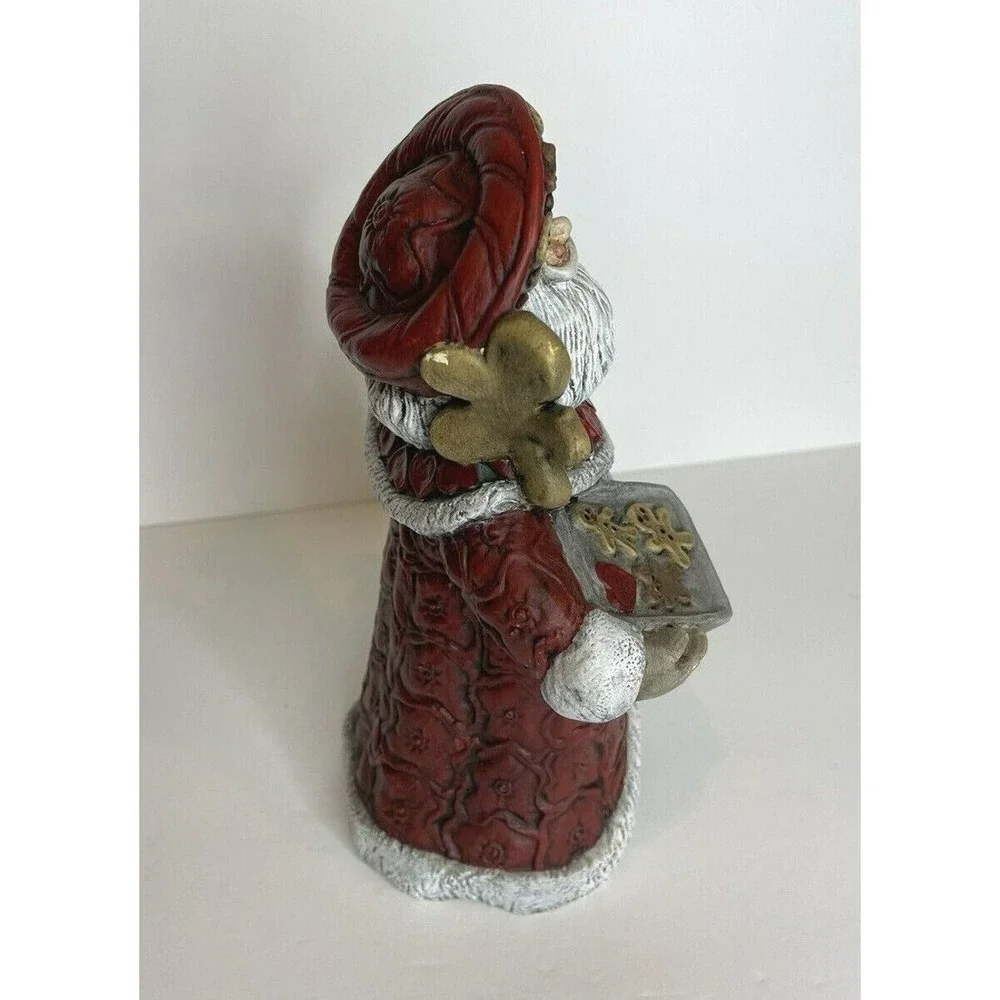 Collectors Gingerbread Man Santa 10